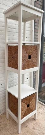 Hemnes stellingkasten / vakkenkasten met manden, Zo goed als nieuw, Minder dan 100 cm, 25 tot 50 cm, 50 tot 100 cm