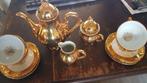 15 delig servies gouden mokka servies van tirschenreuth, Antiek en Kunst, Antiek | Servies compleet, Verzenden