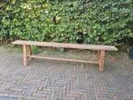 Houten Bankje - Rustiek, Ophalen, Gebruikt, Bruin, Rustiek