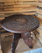 Oud/Indonesisch/Houtsnijwerk/Tafeltje/Balinees, Antiek en Kunst, Curiosa en Brocante, Ophalen of Verzenden