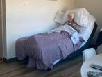 luxe verstelbare boxspring, 100 cm, Tweepersoons, Ophalen of Verzenden, Zo goed als nieuw