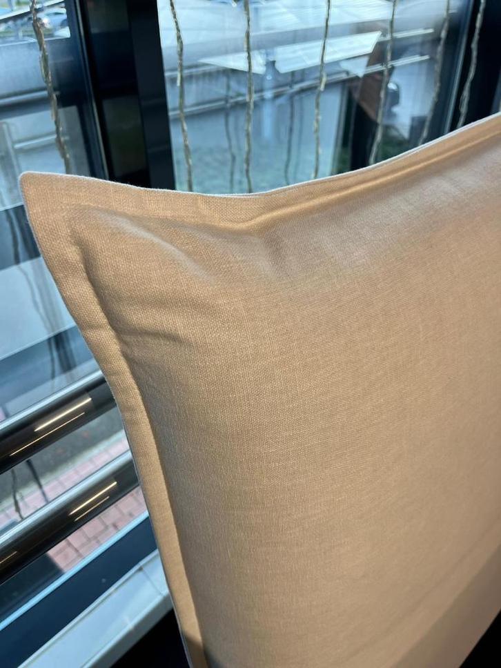 Hoofdbord 175x120x12 cm modern grijs, Huis en Inrichting, Slaapkamer | Bedden, Zo goed als nieuw, Tweepersoons, Overige maten