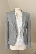 Jas blazer ruit  34 36 S /Purdey  creme /grijs bruin zwart, Kleding | Dames, Jassen | Zomer, Ophalen of Verzenden, Zo goed als nieuw