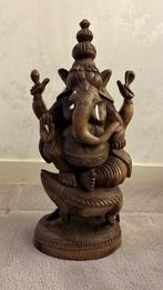 Houten Ganesha beeld, Antiek en Kunst, Kunst | Niet-Westerse kunst, Ophalen