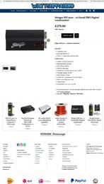 Stinger SPC5010 10 Farad PRO Digital condensator / Powercap, Auto diversen, Autospeakers, Hifi-Focus, Aalsmeerderweg 173 1432 CL, Aalsmeer