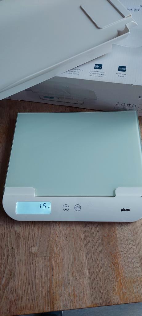 Alecto babyweegschaal bc 55, Witgoed en Apparatuur, Weegschalen, Zo goed als nieuw, Digitaal, Overige typen, 10 tot 50 kg, Ophalen of Verzenden