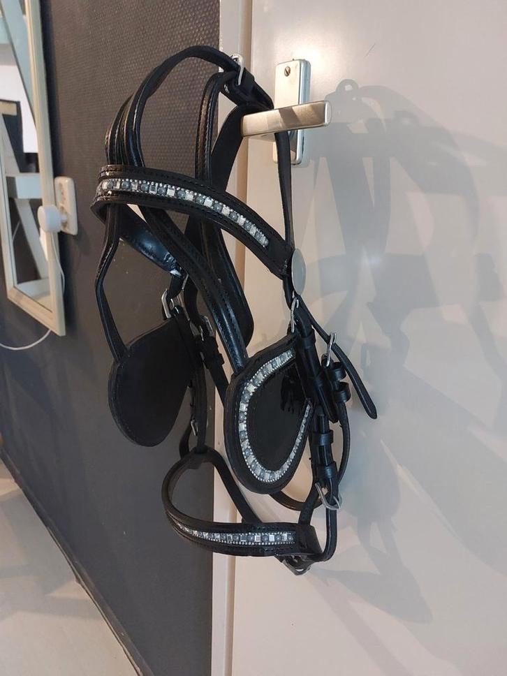 Mentuig, showtuig C pony, Dieren en Toebehoren, Paarden en Pony's | Hoofdstellen en Tuigage, Zo goed als nieuw, Overige soorten