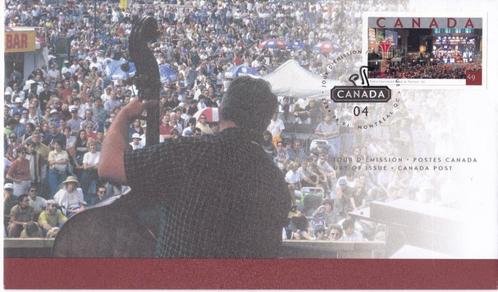 Canada – FDC - 1-6-2004 – Jazz-festival – M 2200, Postzegels en Munten, Postzegels | Eerstedagenveloppen, Onbeschreven, Rest van de wereld