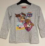 Nieuw longsleeve Paw patrol Nickelodeon grijs maat 116, Meisje, Paw patrol, Nieuw, Ophalen of Verzenden
