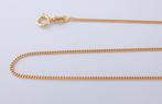 14k Gouden Ketting Cubaanse Gourmetschakel 42 cm (verkocht), Jw, In fo@juwelenwereld.nl, Verzenden, Nieuw