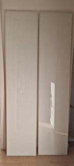 Vier IKEA melkglazen deuren met greep, Ophalen, 200 cm of meer, 50 tot 100 cm, 25 tot 50 cm