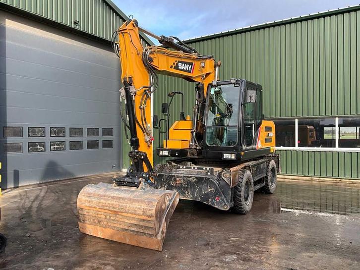 2023 SANY SY155W Mobiele graafmachine, Zakelijke goederen, Machines en Bouw | Kranen en Graafmachines, Graafmachine