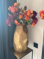 Gouden vaas excl bloemen, Ophalen, Overige materialen, Overige kleuren, Zo goed als nieuw