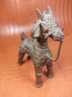 Dokhra messing paardensculptuur, Antiek en Kunst, Ophalen of Verzenden