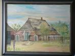 boerderij Dalfsen   oude weg  naar Dalfsen  olie verf, Antiek en Kunst, Ophalen