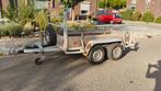 Atec tandemasser geremde aanhanger 2000kg dubbelasser, Ophalen, Gebruikt