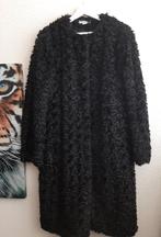 Jas faux fur H&M, Ophalen, Zo goed als nieuw, Maat 38/40 (M), Zwart