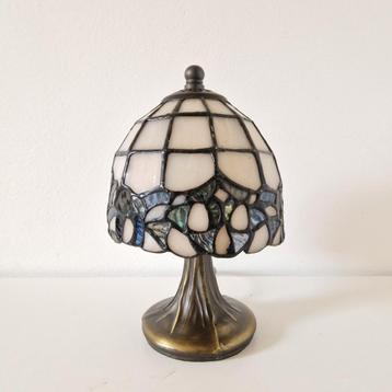 vintage glas in lood lampje Tiffany stijl lamp schemerlamp beschikbaar voor biedingen