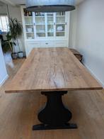 Grote Eettafel - 220x100 cm, Huis en Inrichting, Tafels | Eettafels, Ophalen, 100 tot 150 cm, 200 cm of meer, Landelijk