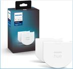Nieuwe Philips Hue Wall Switch Module 2 stuks, Ophalen, Compatibel met smartphone, Nieuw, Draadloos