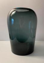 Gave grote glazen vaas, Huis en Inrichting, Woonaccessoires | Vazen, Zwart, Nieuw, Ophalen of Verzenden, Glas