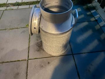 Vintage Aluminium Melkbus - Decoratief Keukenitem beschikbaar voor biedingen