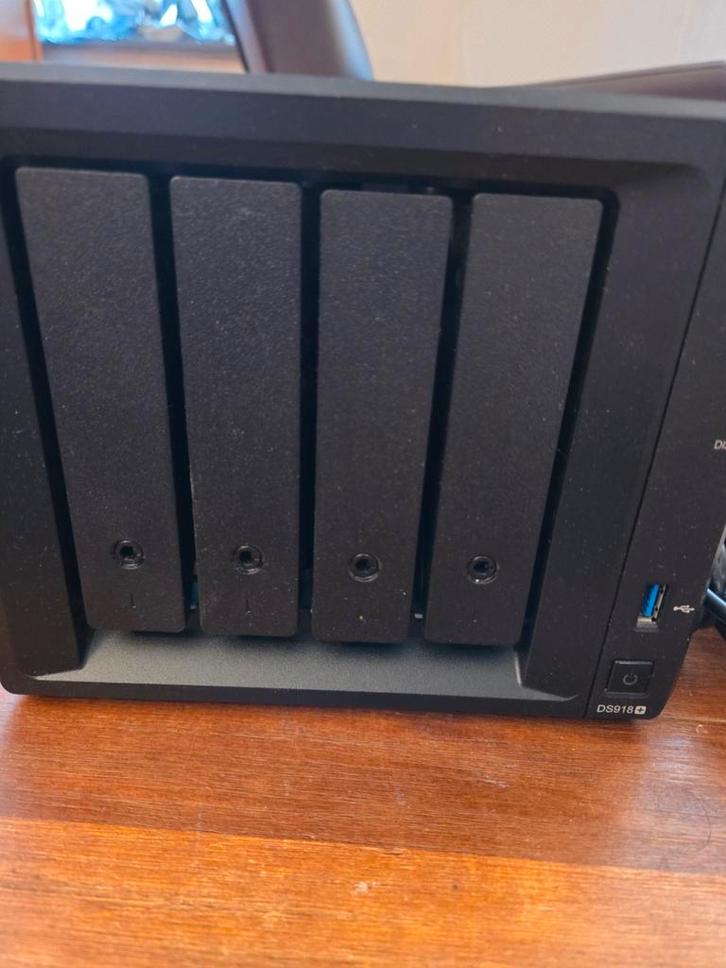 Synology DS918+ NAS - Perfecte staat!, Computers en Software, NAS, Zo goed als nieuw, Ophalen