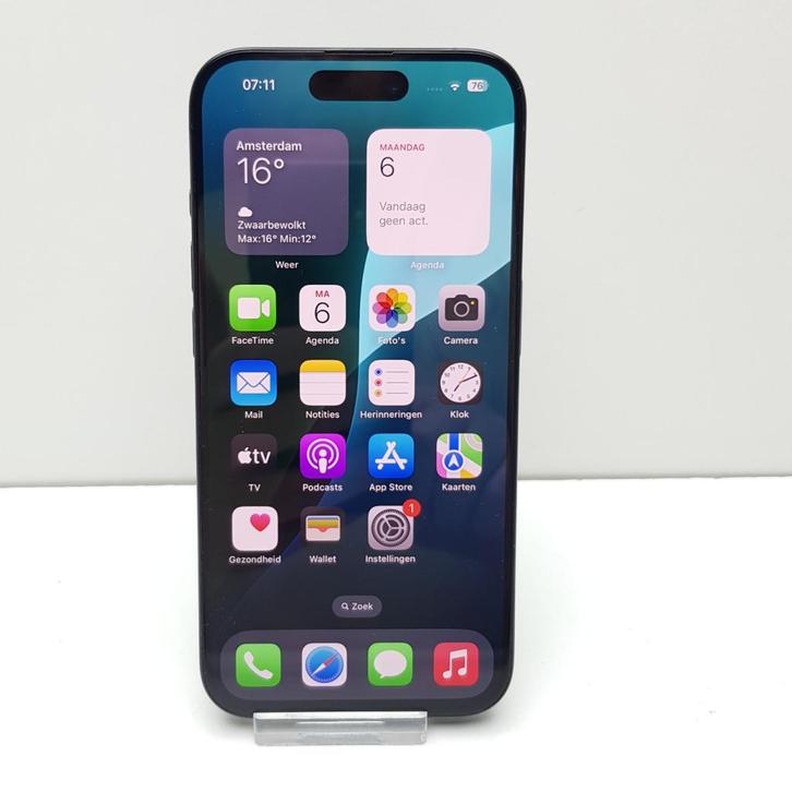 iPhone 15 Pro 256GB, Telecommunicatie, Mobiele telefoons | Apple iPhone, Zo goed als nieuw