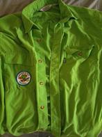 Te koop: Scoutingblouse maat L, Verzamelen, Scouting, Ophalen of Verzenden, Zo goed als nieuw, Kleding