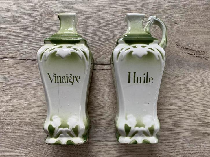 Antieke voorraadpotten - Frans, Antiek en Kunst, Antiek | Keukenbenodigdheden, Ophalen of Verzenden