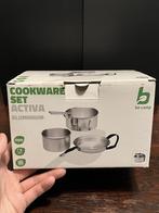 Bo-camp Pannenset, 4-delig - Aluminium, Caravans en Kamperen, Kampeeraccessoires, Ophalen of Verzenden, Nieuw
