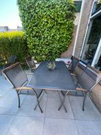 Tuinset met hardhouten accenten, Ophalen, Gebruikt, Hardhout