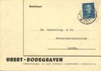 Ubert - Bodegraven - 04.1950 - briefkaart, Ophalen of Verzenden, Briefkaart