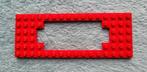Lego trein 4,5 & 12 Volt locomotief bodemplaat Rood., Ophalen of Verzenden, Zo goed als nieuw, Losse stenen, Lego