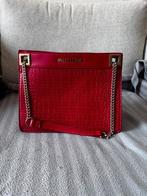 Valentino schoudertas/crossbody – Rood crocoprint – Goud, Ophalen of Verzenden, Zo goed als nieuw, Rood, Schoudertasje