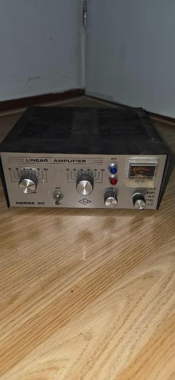 norge 60  lineair amplifier  collectors item beschikbaar voor biedingen