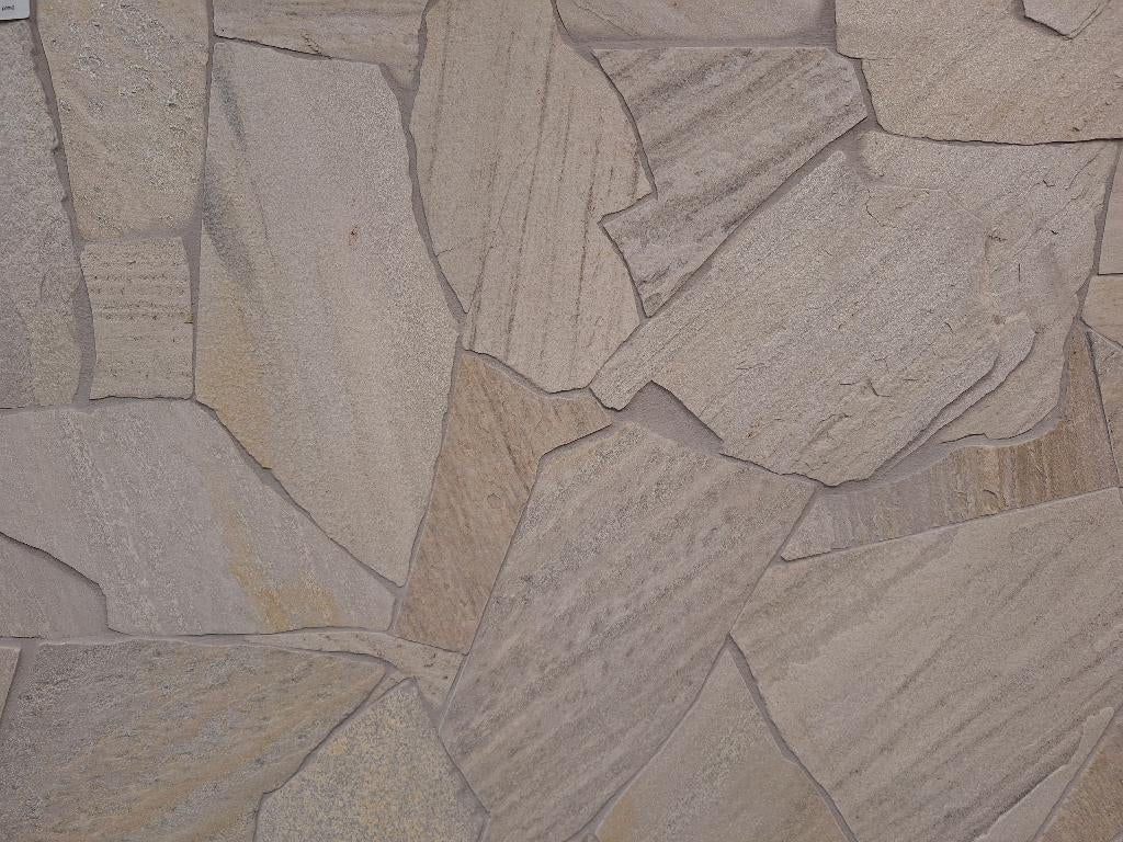 muurbekleding Brasil White flagstones 1-1,5 cm dik, Tuin en Terras, Ophalen, Nieuw, Overige typen