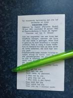 Bidprentje Gastel (parochie Budel) Theodora Cox 1951 1965, Ophalen, Bidprentje