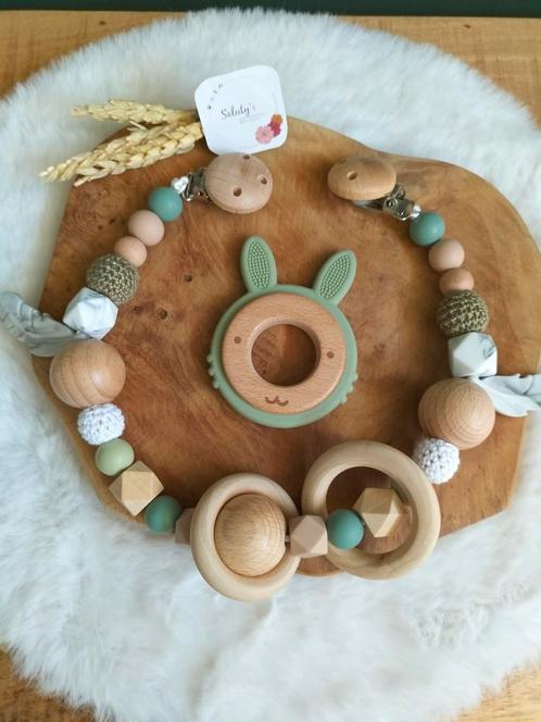 Nieuw, Wagenspanner en bijtring, Kinderen en Baby's, Kraamcadeaus en Geboorteborden, Nieuw, Kraamcadeau, Ophalen of Verzenden