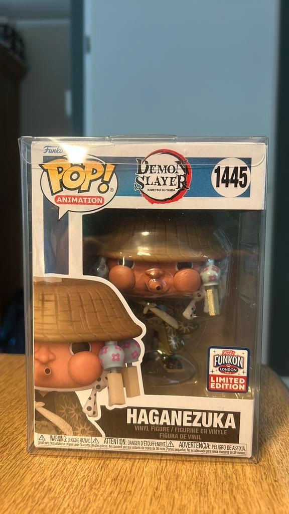 Funko Pop! Demon Slayer Haganezuka Funkon London Exclusive, Verzamelen, Poppetjes en Figuurtjes, Zo goed als nieuw, Ophalen of Verzenden