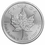 2022 Canada 5 Dollars 1 Tr. Oz. Fine Silver Maple Leaf BU, Postzegels en Munten, Edelmetalen en Baren, Ophalen of Verzenden, Zilver