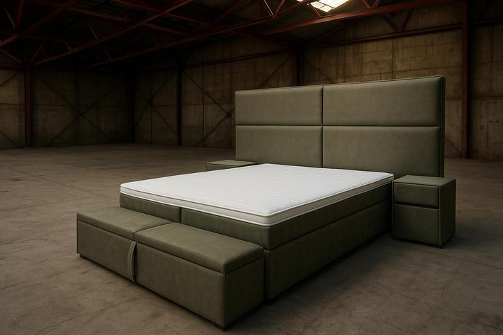 Luxe Elektrisch Verstelbare Boxspring 180x210 – Maatwerk, Huis en Inrichting, Slaapkamer | Boxsprings, Zo goed als nieuw, 180 cm