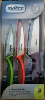 Zylizz 3 messen nieuw, Ophalen of Verzenden, Nieuw, Rvs of Chroom