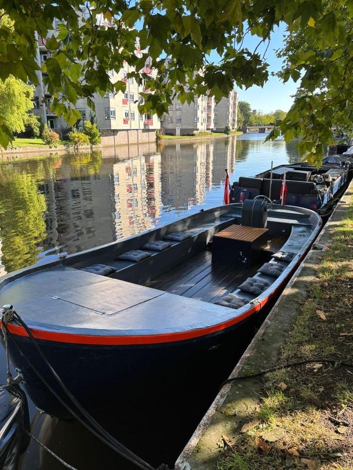 Harding reddingssloep met WC - vaarklaar, Watersport en Boten, Sloepen, Gebruikt, 10 tot 30 pk, 6 meter of meer, Binnenboordmotor