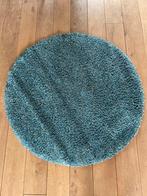 BÄLUM vloerkleed IKEA 130 cm blauw/geel, Huis en Inrichting, Ophalen, Blauw, Rond, Zo goed als nieuw