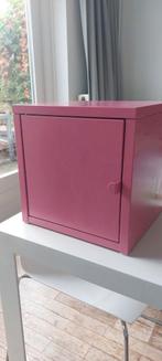 IKEA Lockerkastje 25x25x25 cm - Roze, Huis en Inrichting, Kasten | Boekenkasten, Ophalen, Gebruikt, 50 tot 100 cm, Minder dan 100 cm
