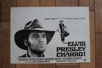 filmaffiche Elvis Presley Charro 1969 filmposter