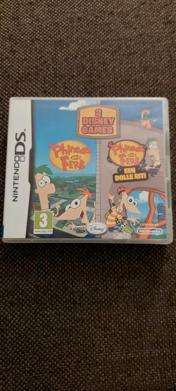 2 Disney games Nintendo DS Phineas and Ferb