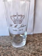 Bierglas H.M. Juliana 1948/1973 nieuw uit verzameling, Verzamelen, Ophalen of Verzenden, Nieuw, Glas of Glazen, Overige merken