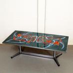 vintalage: royale tegeltafel, 50 tot 100 cm, Minder dan 50 cm, Rechthoekig, Zo goed als nieuw